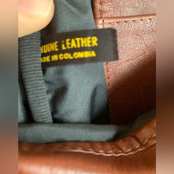 vtg 90s HOBO International Messenger Organizer - Picture 10 of 14